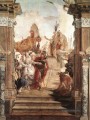 Palazzo Labia Das Treffen von Antonius und Kleopatra Giovanni Battista Tiepolo